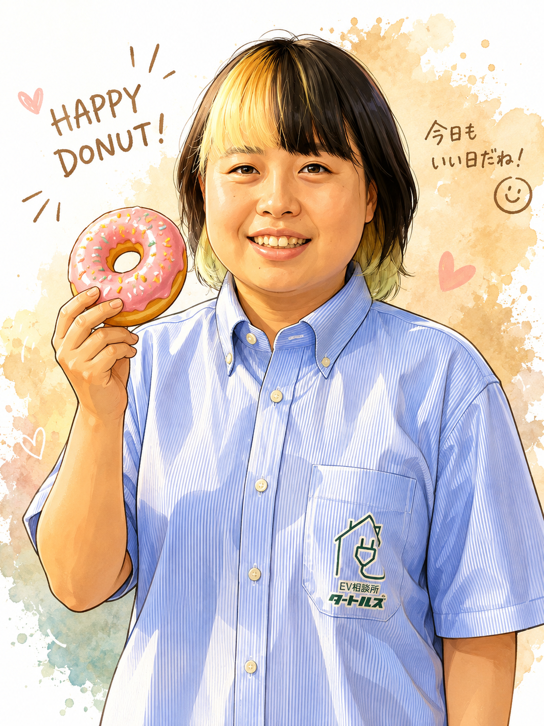 サンフラットレンタカー店長・小林愛美